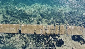 Ancient King’s Road Re-Emerges in Bodrum as Sea Recedes