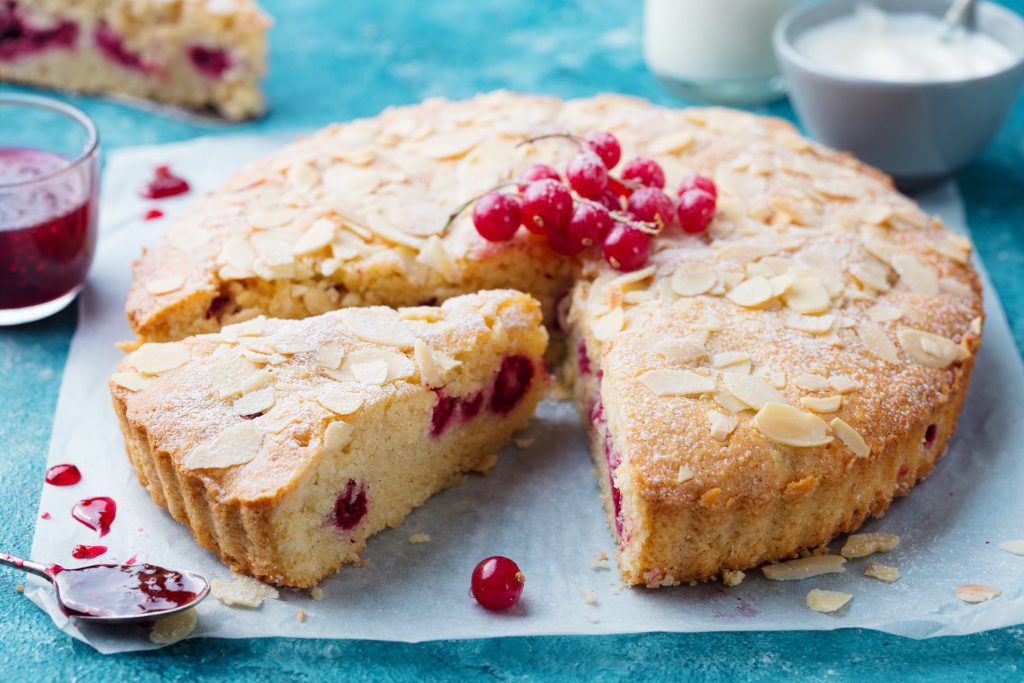 sour cherry cake