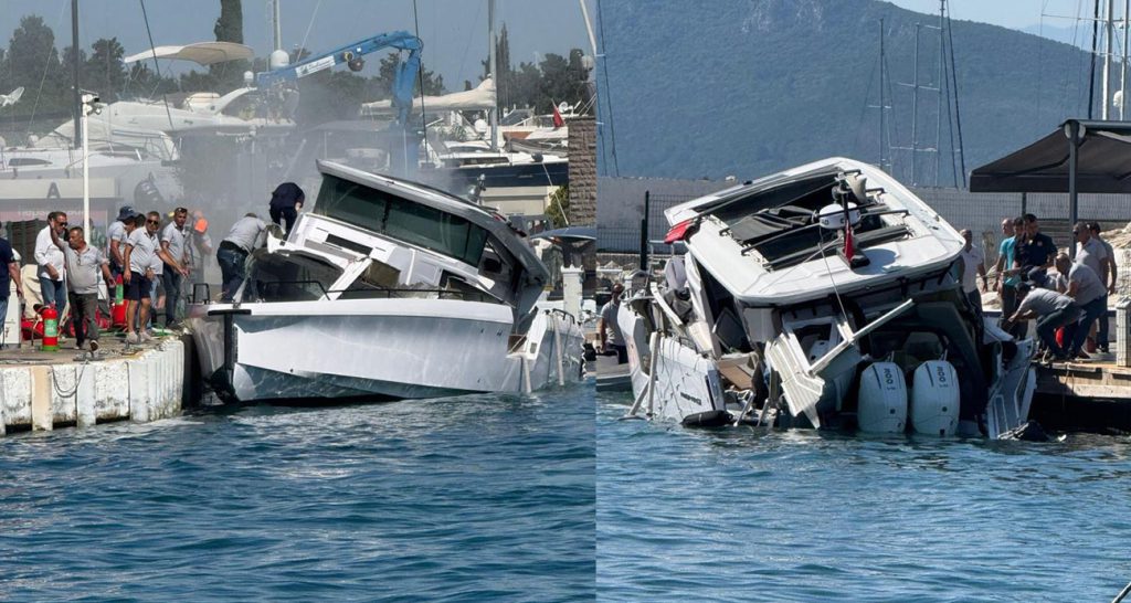 Explosion Rocks Motor Yacht During Refuelling at Bodrum Marina