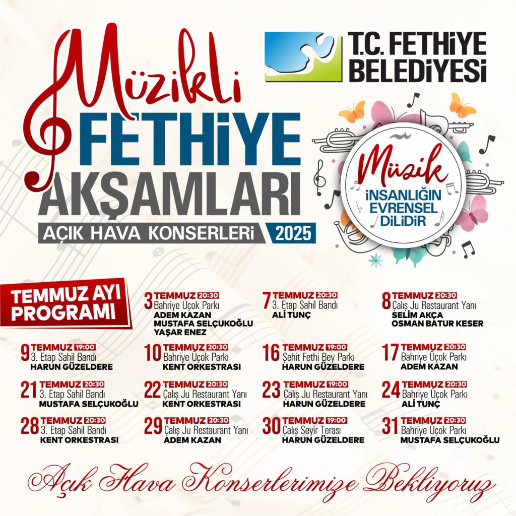 Musical Fethiye Nights Begin with Strong Public Interest