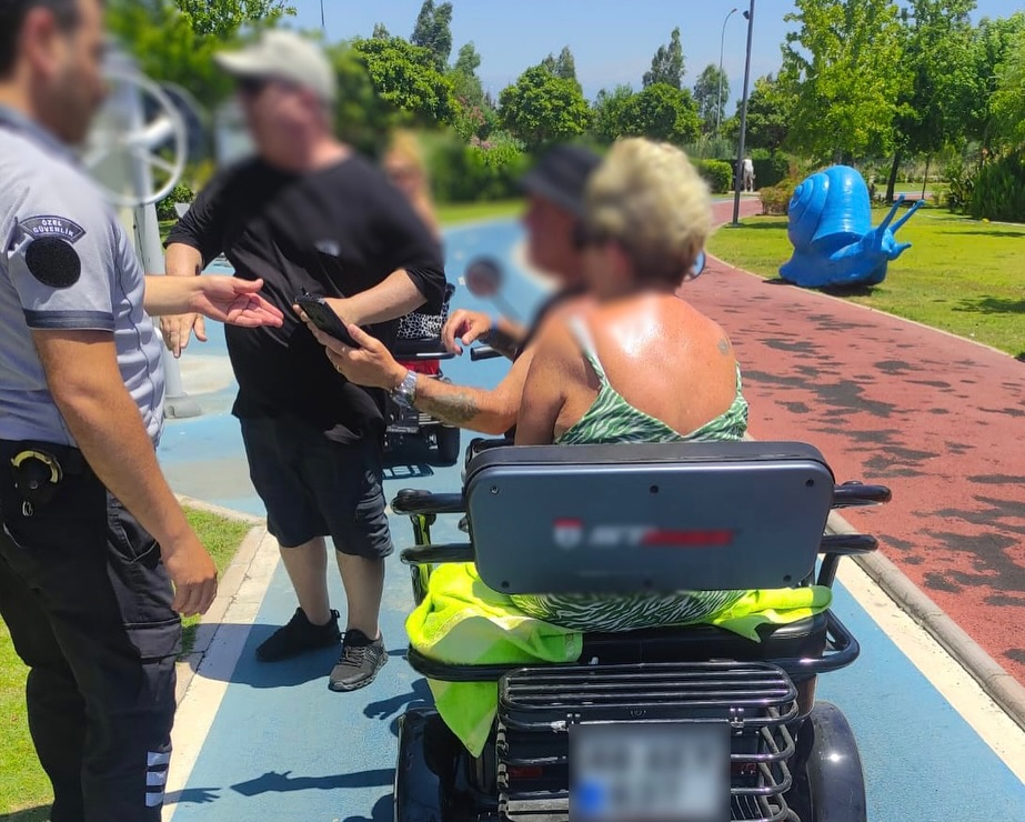 Enforcement Continues on Scooter and Motor Vehicle Violations in Şehit Fethi Bey Park
