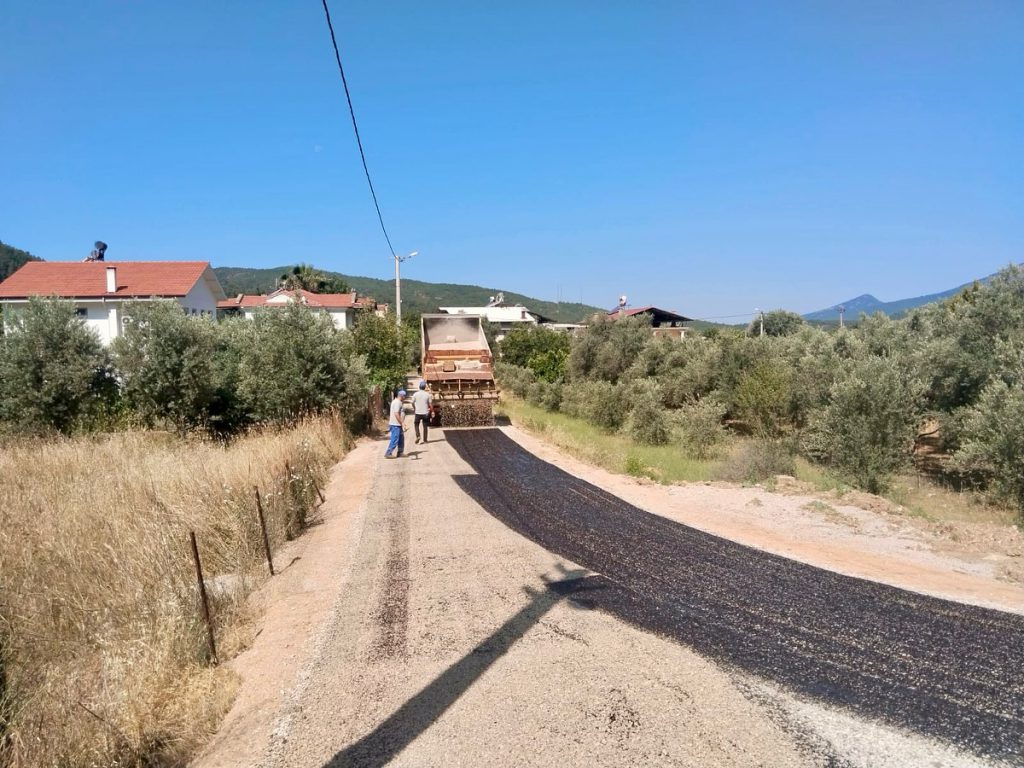 Road Construction Works Progressing Rapidly Across Fethiye Neighbourhoods