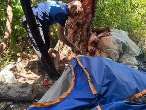 Fethiye Municipality and Gendarmerie Begin Removal of Unauthorized Tents in Forest Areas
