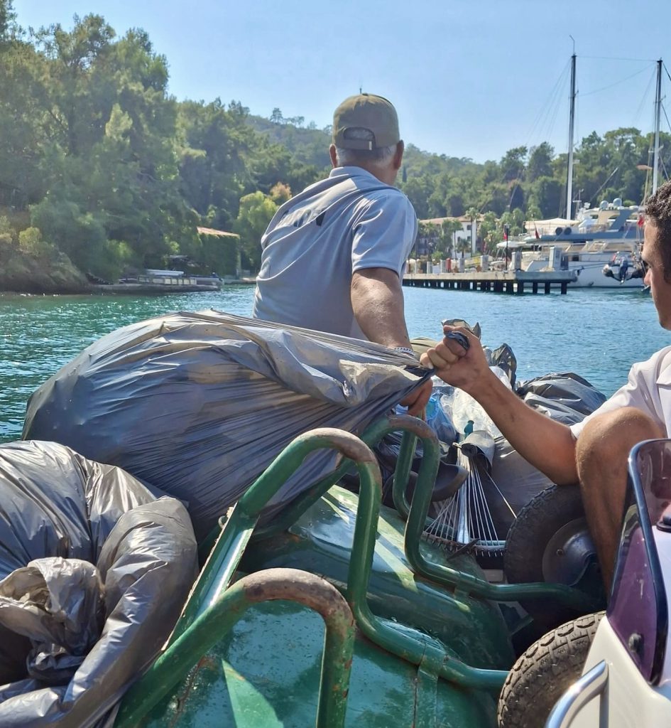 Letoonia Club Hotel Leads Cleanup in Remote Bay