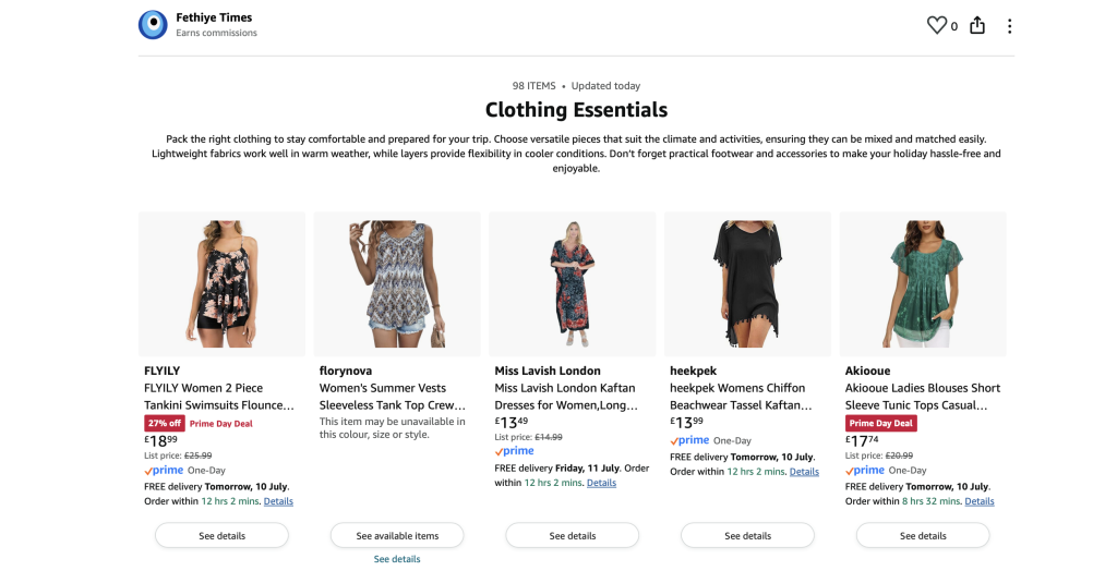 Holiday Clothing
