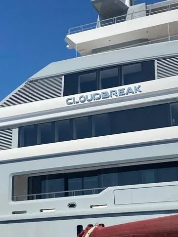 Megayacht "Cloudbreak" in Ölüdeniz
