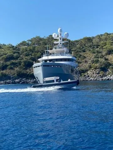 Megayacht "Cloudbreak" in Ölüdeniz