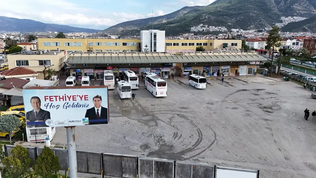 Lease Tender Held for 53 Businesses at Fethiye Intercity Bus Terminal