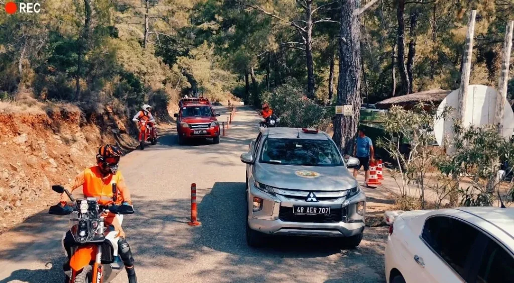 Forest Volunteer Motorized Patrol Team on High Alert in Fethiye