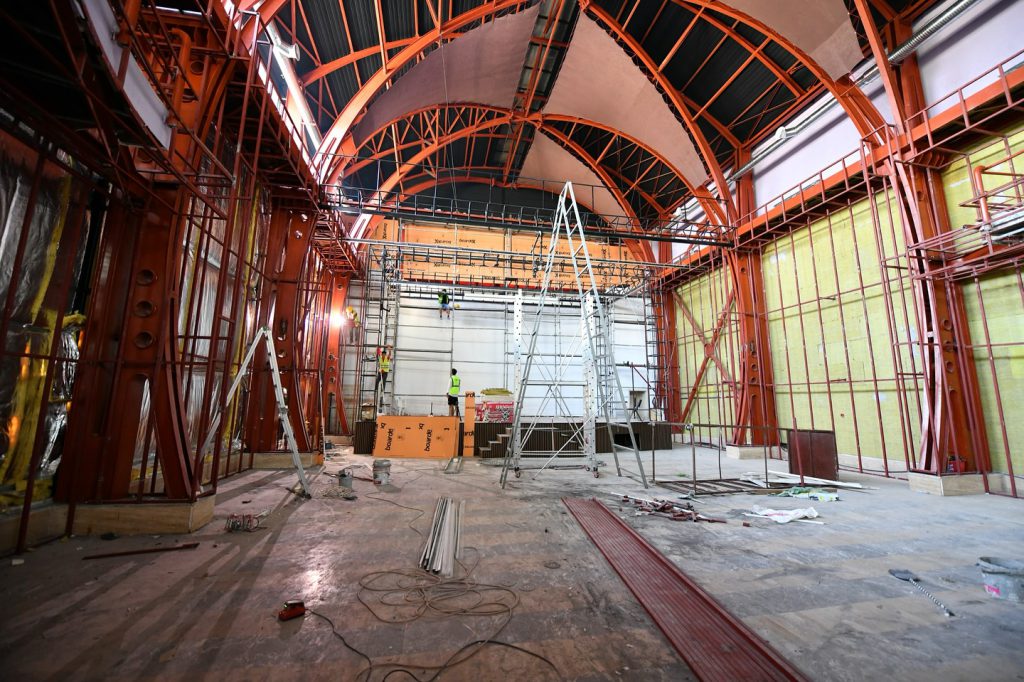 Renovation Work Progresses at the Özer Olgun Cultural Center