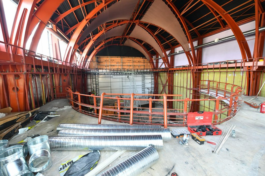 Renovation Work Progresses at the Özer Olgun Cultural Center