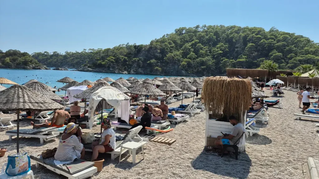 Ölüdeniz Kumburnu in Full Swing for Summer Season