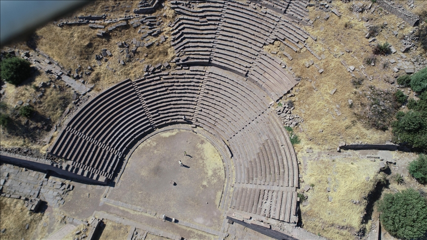 Restoration Nears Completion at 2,200-Year-Old Assos Theater in Turkey