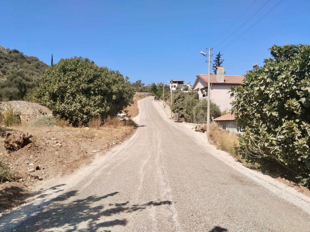 Road Works Continue Uninterrupted in Fethiye
