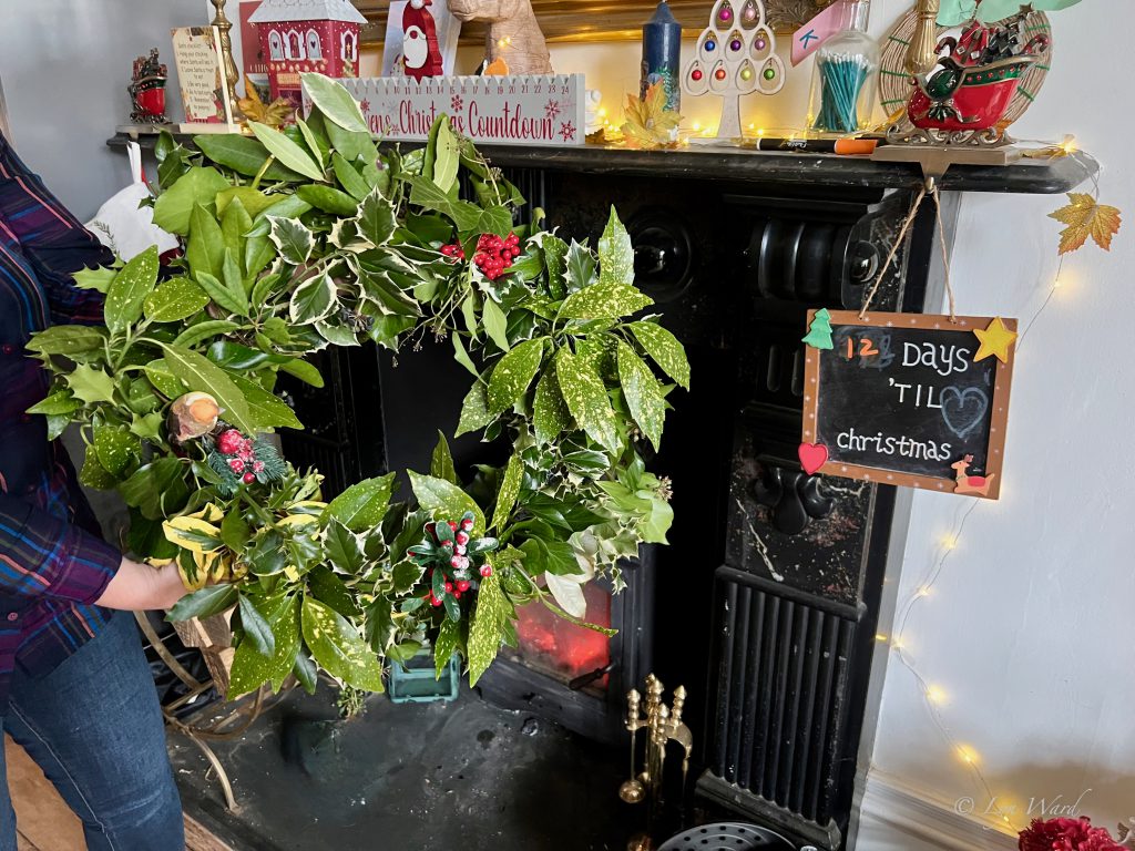 Cornish Kissing Wreath