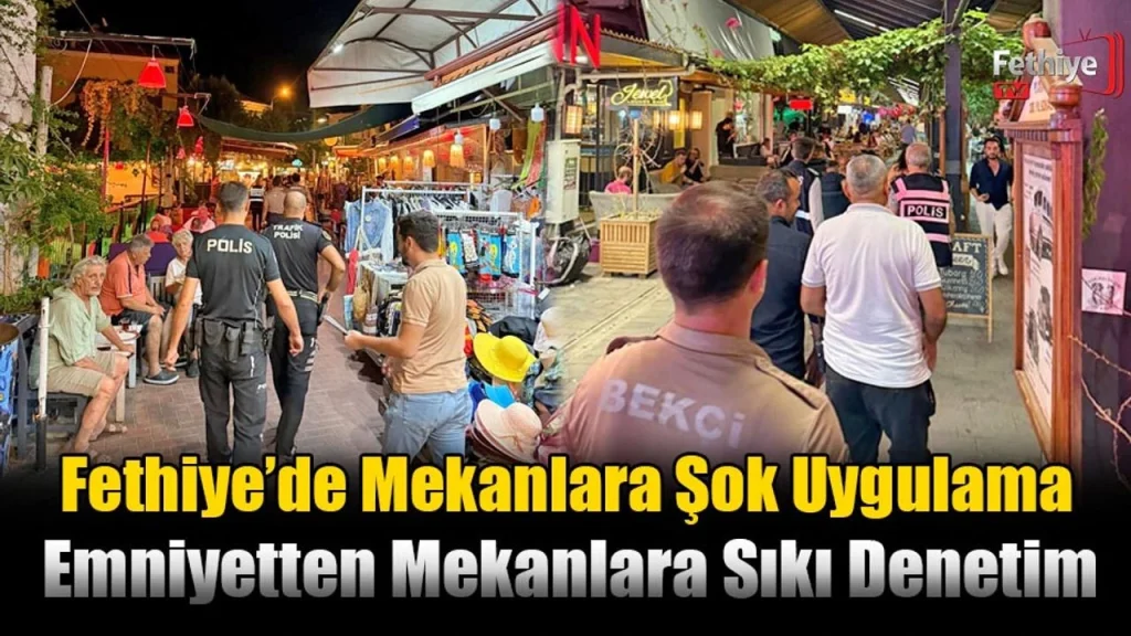 Police Inspect Nearly 30 Nightclubs in Fethiye