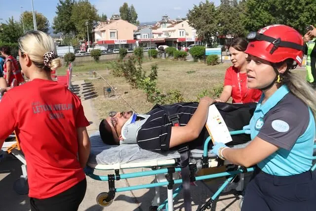 Disaster Drill at Fethiye State Hospital Simulates Real-Life Emergency