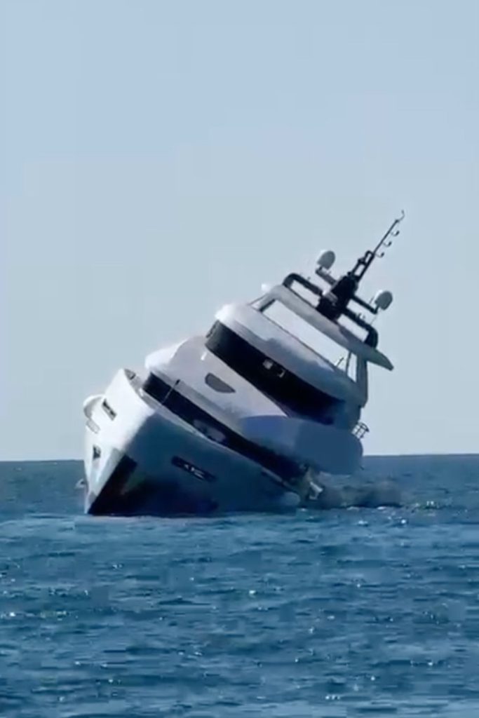 Luxury Yacht Capsizes on Maiden Voyage in Black Sea