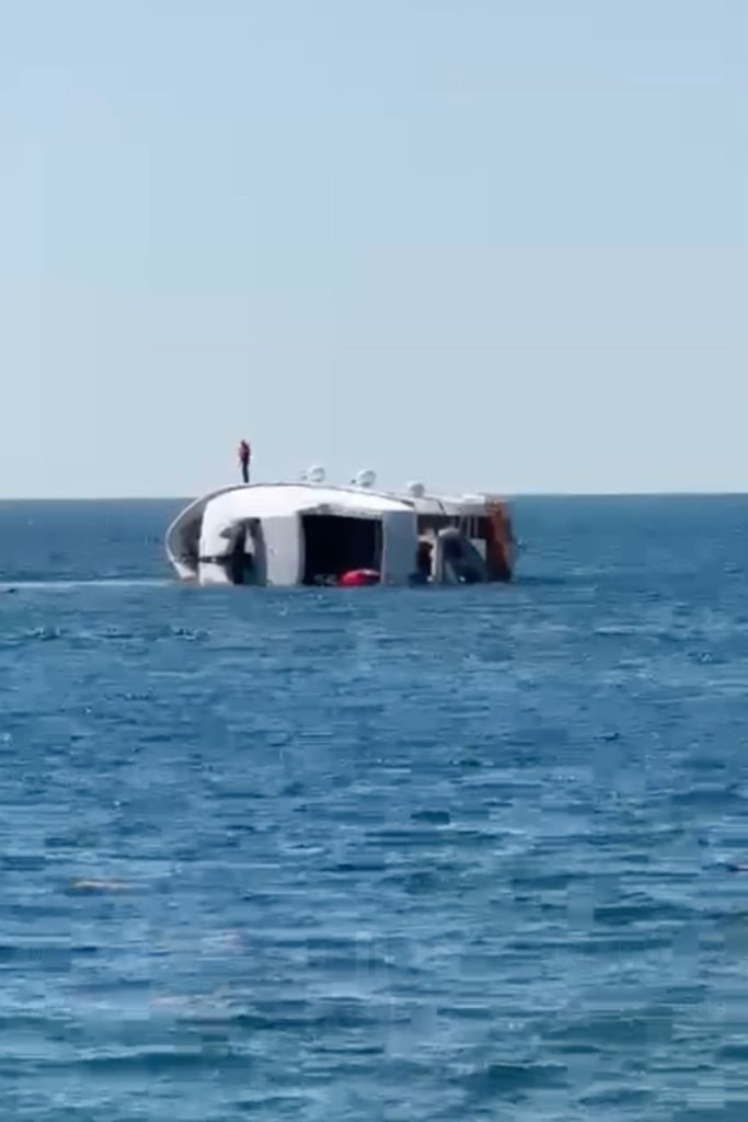 Luxury Yacht Capsizes on Maiden Voyage in Black Sea