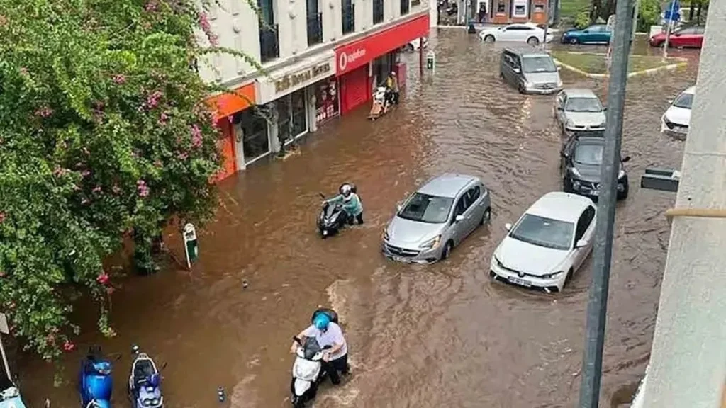 Fethiye Receives 223 Kilograms of Rainfall per Square Meter in 5 Days