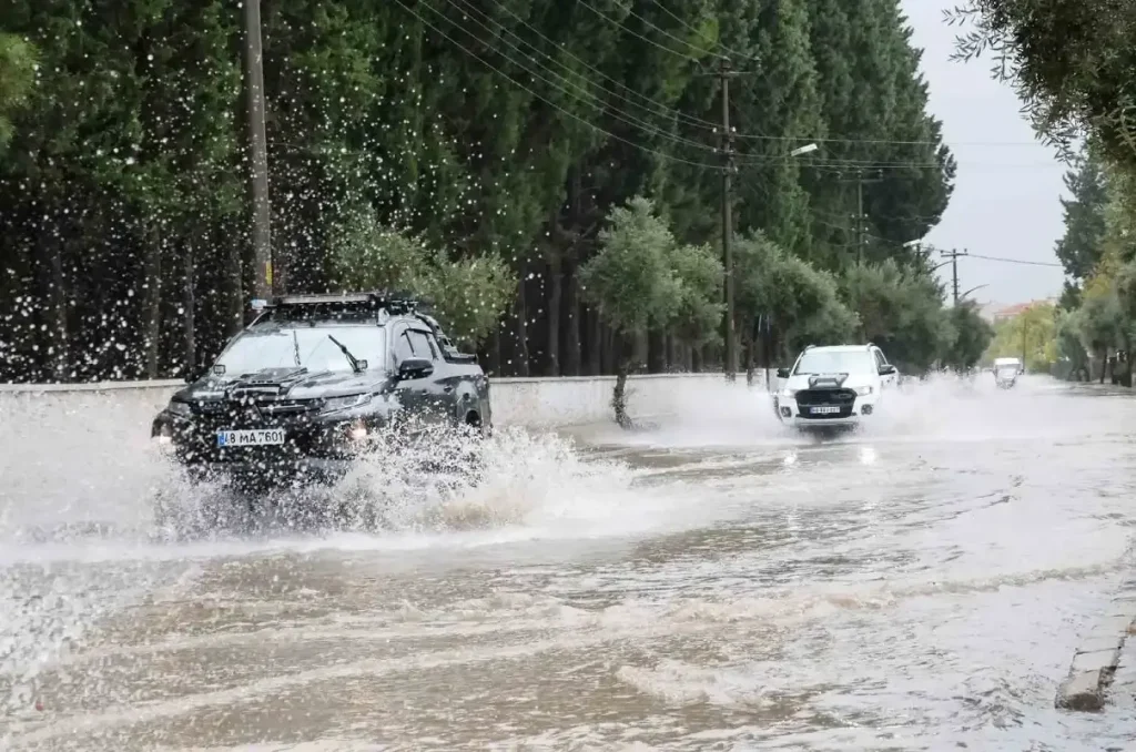 Fethiye Receives 223 Kilograms of Rainfall per Square Meter in 5 Days