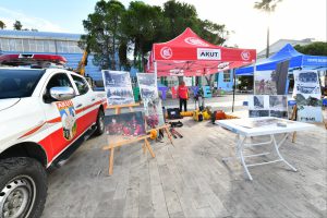“Disaster Preparedness” Booth Raises Awareness in Beşkaza Square