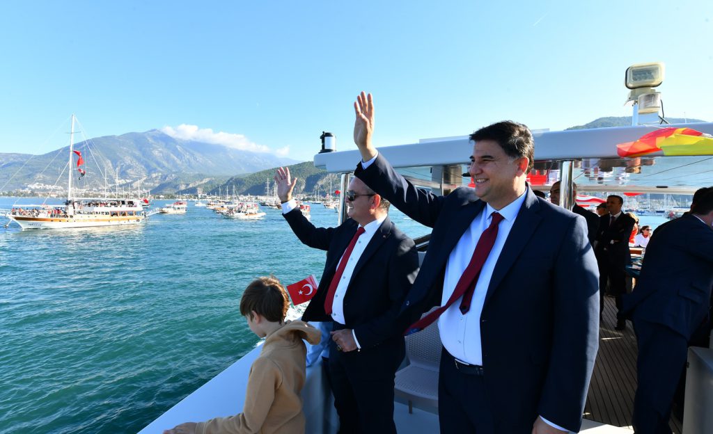 Fethiye Marks 102nd Anniversary of the Republic with Joyous Celebrations