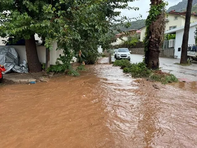 Torrential Rain Paralyses Fethiye