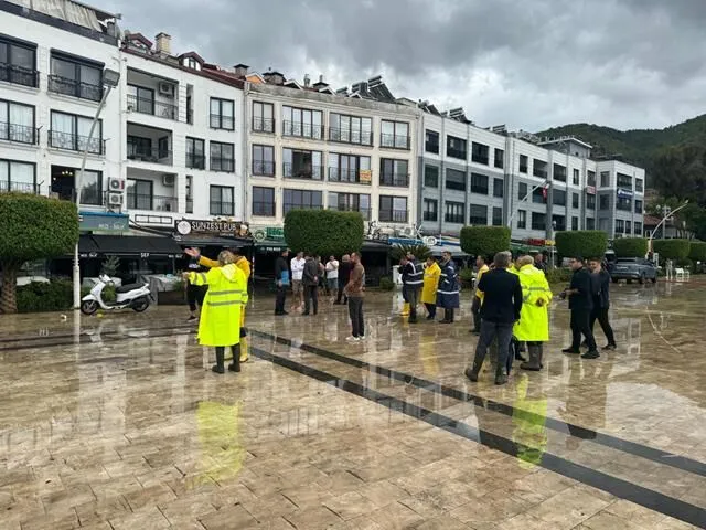 Torrential Rain Paralyses Fethiye