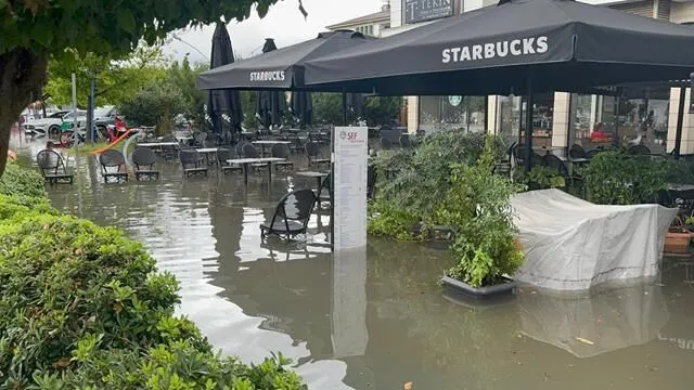 Torrential Rain Paralyses Fethiye