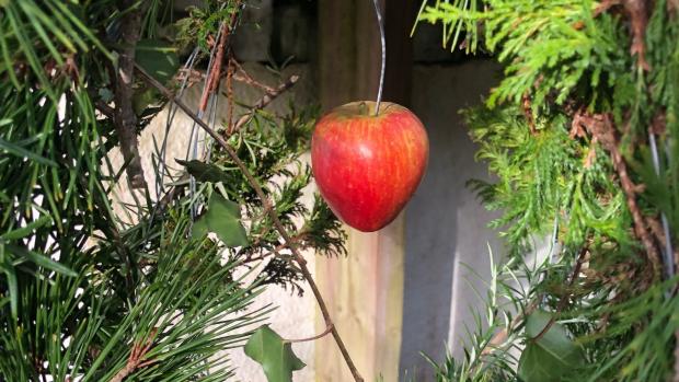 Making a Cornish Kissing Wreath