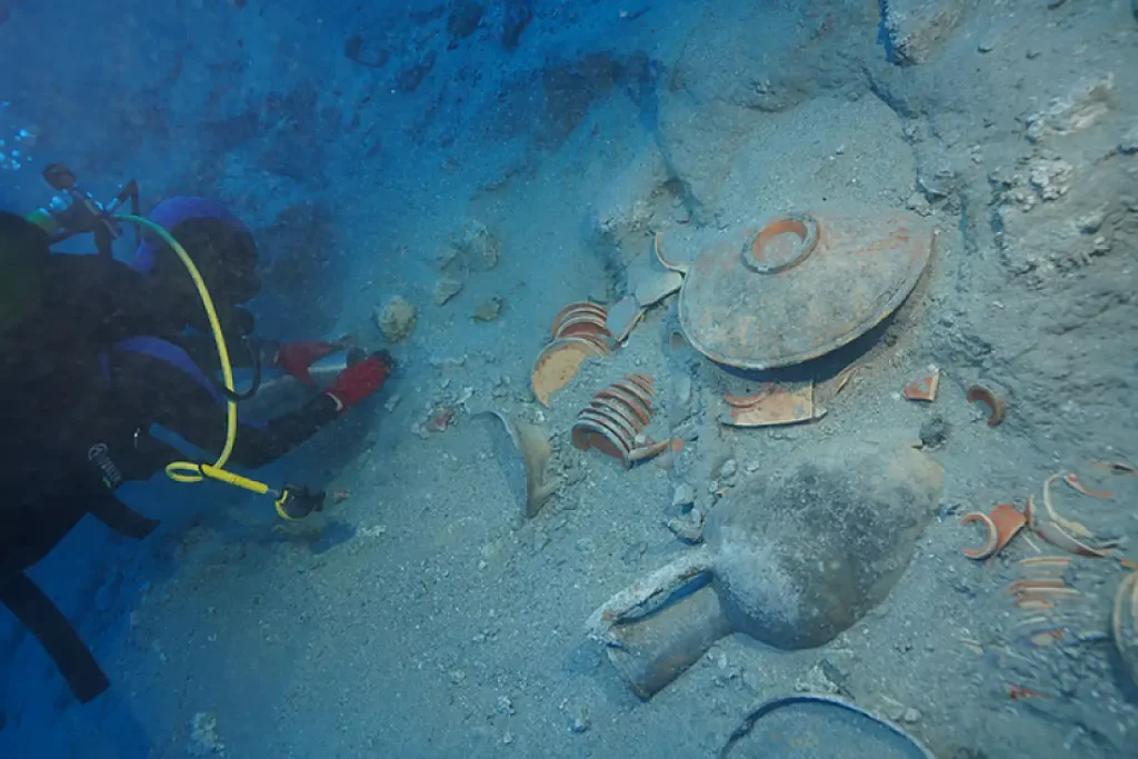 Ancient Anchorage and Shipwrecks Discovered Off Fethiye Coast Excite Underwater Archaeologists