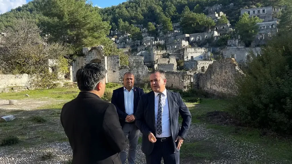 District Governor Akkaya Conducts Inspection in Kayaköy