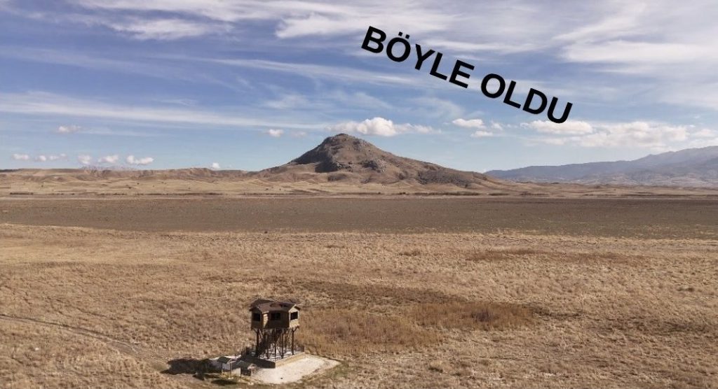 Karataş Lake Turns to Dry Soil Amid Severe Drought