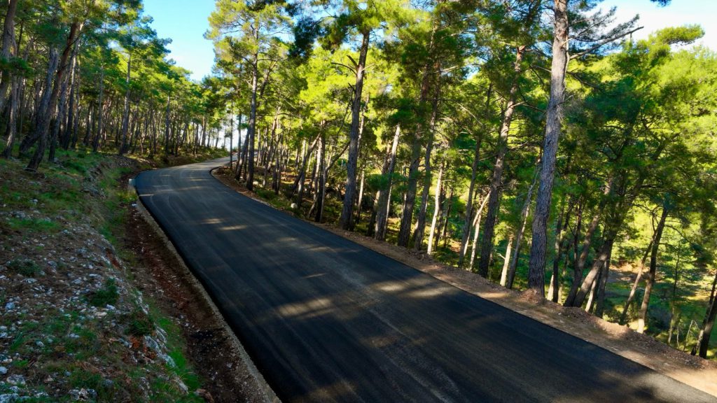 Hisarönü–Kayaköy Hot Asphalt Paving Begins