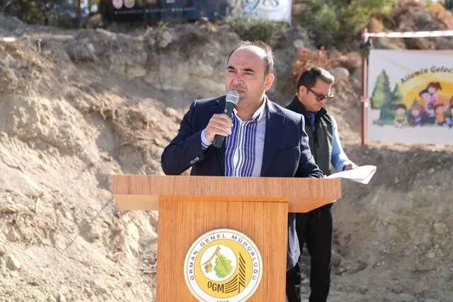 Seedlings Planted on National Afforestation Day in Seydikemer