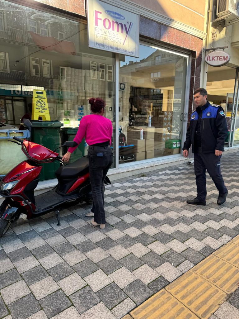 Motorcycle Inspections Conducted on Baha Şıkman Caddesi