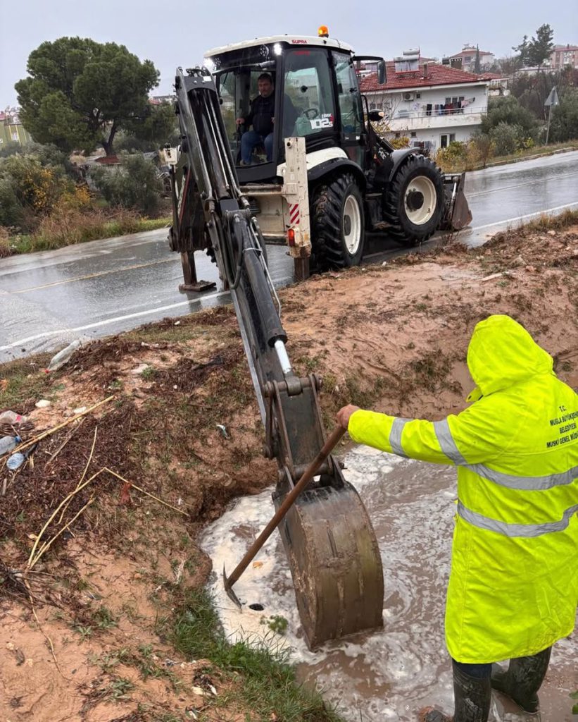 MUSKİ Teams on Duty 24/7 as Heavy Rain Hits Muğla