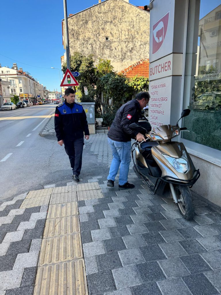 Motorcycle Inspections Conducted on Baha Şıkman Caddesi