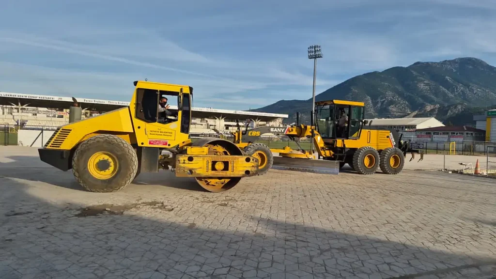 Fethiyespor Prepares Stadium Ahead of Galatasaray Match