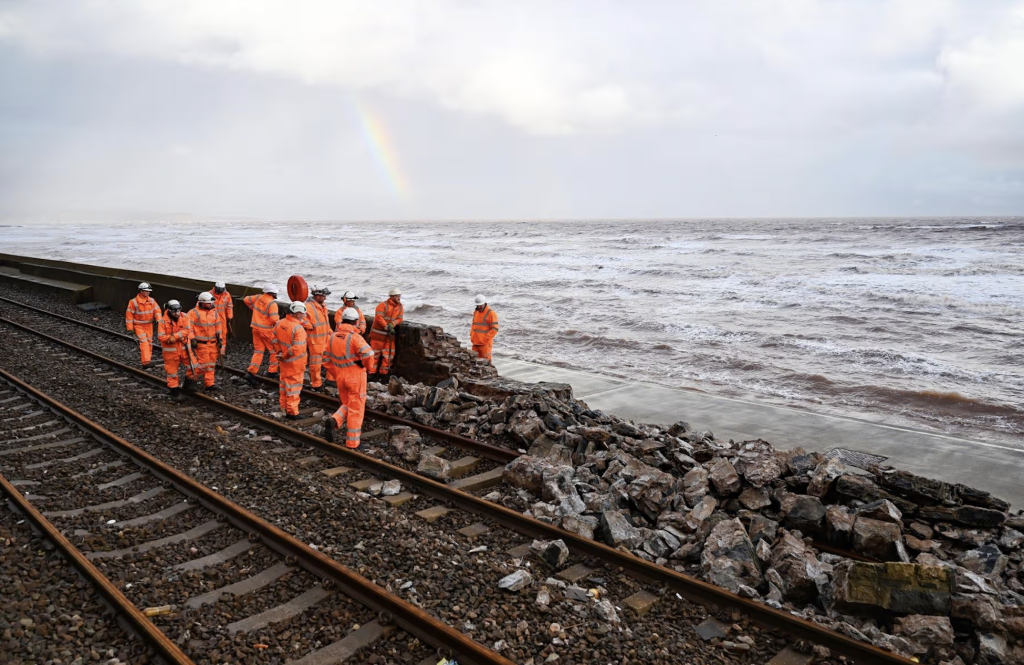 Dawlish sea wall