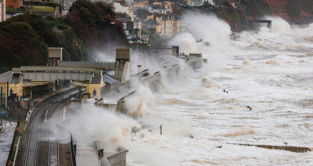 Dawlish sea wall