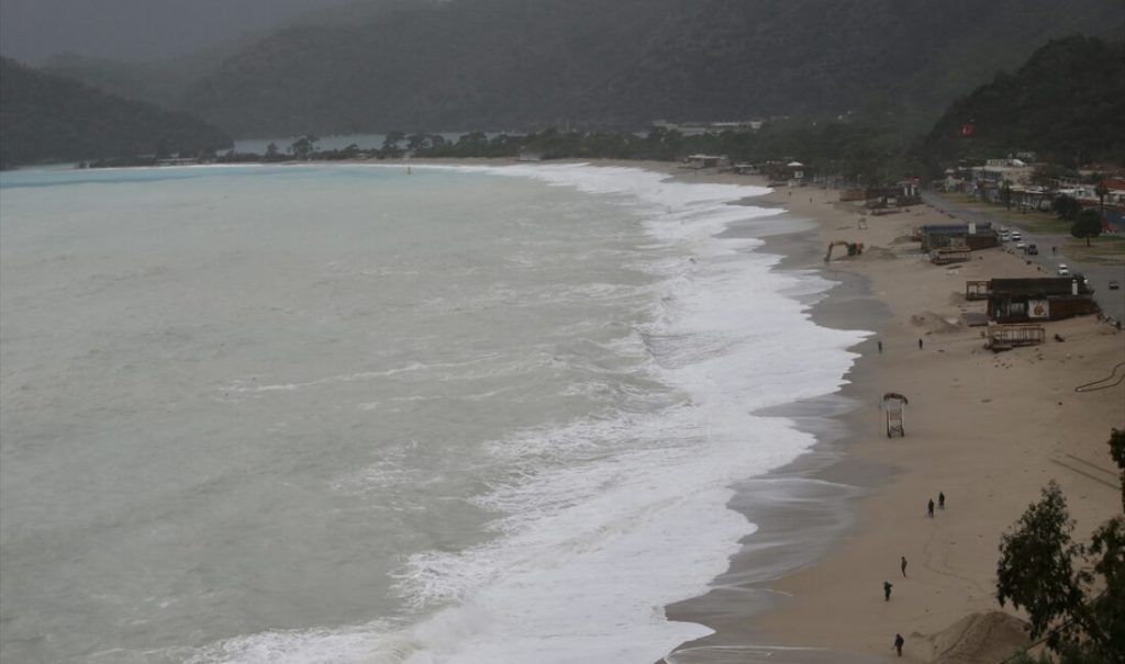 Heavy Rainfall Changes the Color of Ölüdeniz