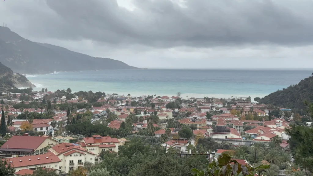 Heavy Rainfall Changes the Color of Ölüdeniz