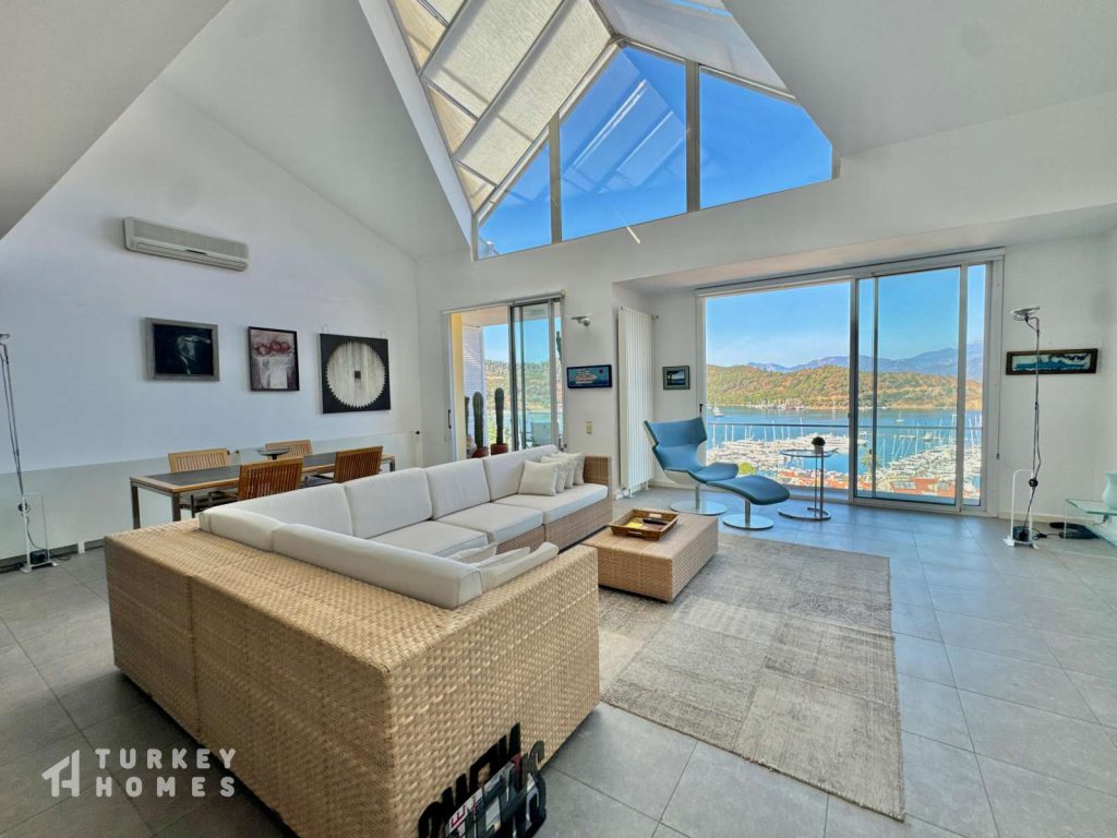 Spectacular Sea & Marina Views – Luxury 4-Bedroom Apartment in Fethiye - £475,000