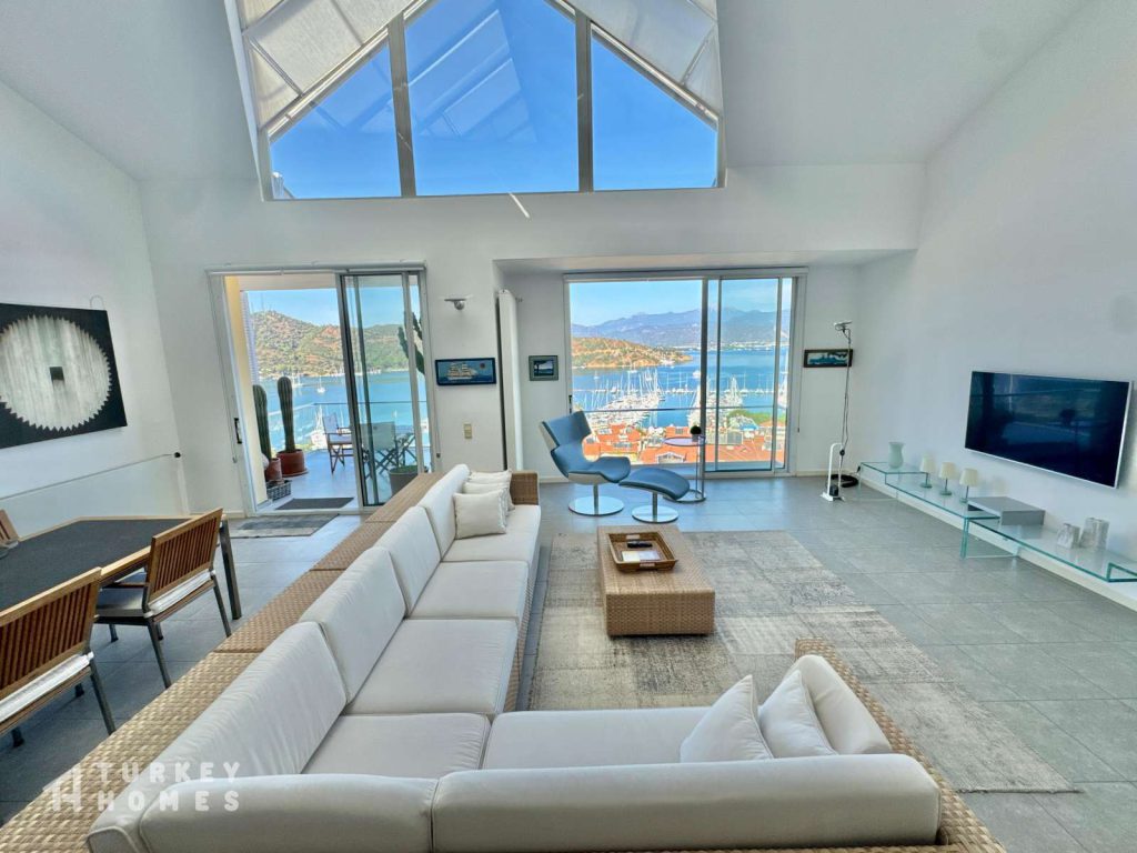 Spectacular Sea & Marina Views – Luxury 4-Bedroom Apartment in Fethiye - £475,000