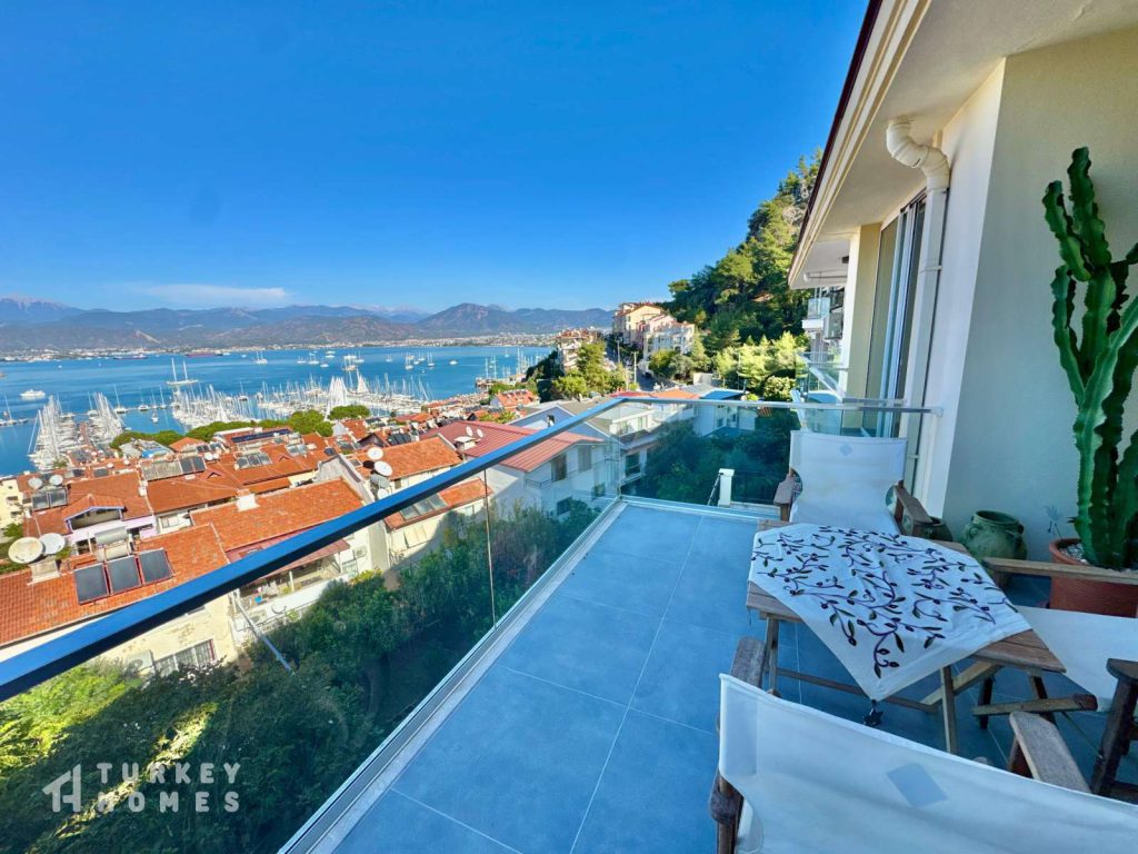 Spectacular Sea & Marina Views – Luxury 4-Bedroom Apartment in Fethiye - £475,000