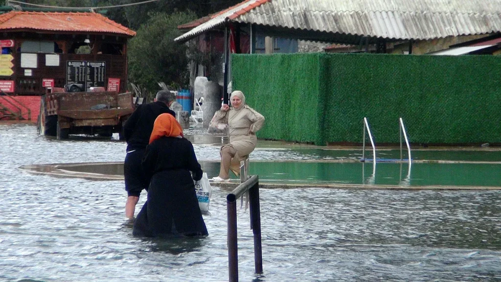 Köyceğiz Hot Springs Submerged