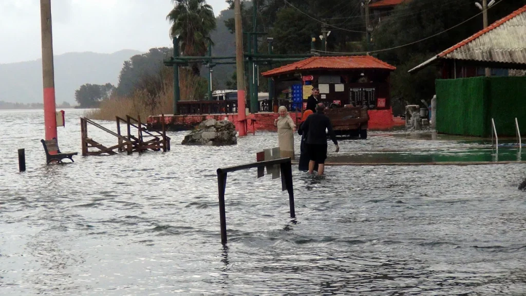 Köyceğiz Hot Springs Submerged