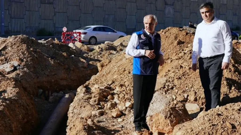 Renovation Work Continues on Bodrum’s Water Supply Lines